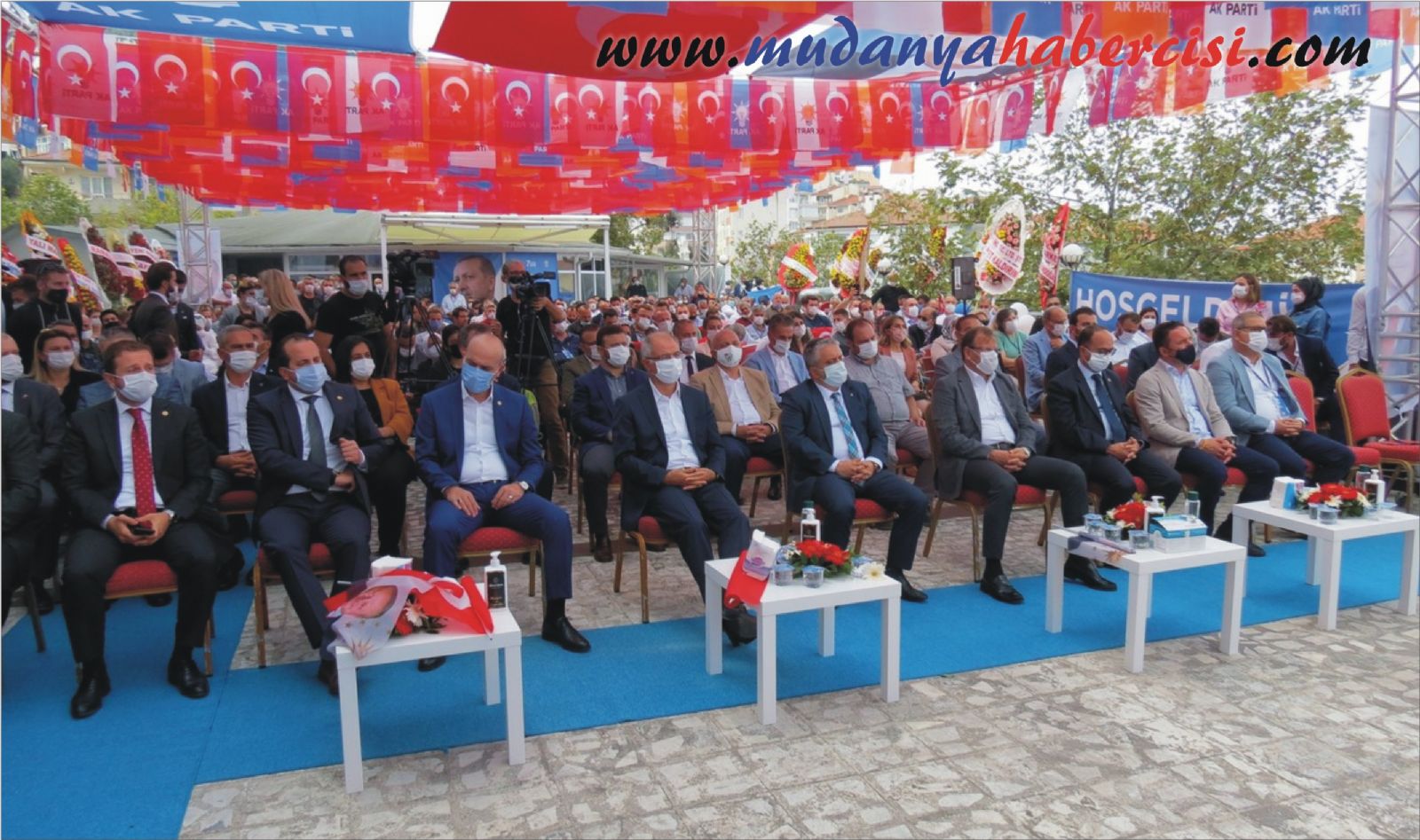 MUDANYA AK PART KONGRESNDE STL GVEN TAZELED